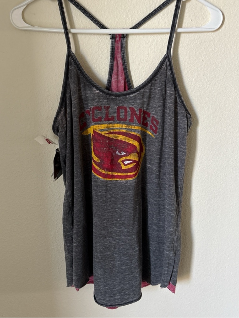 Cyclones Reversible Graphic Racerback Tank Top